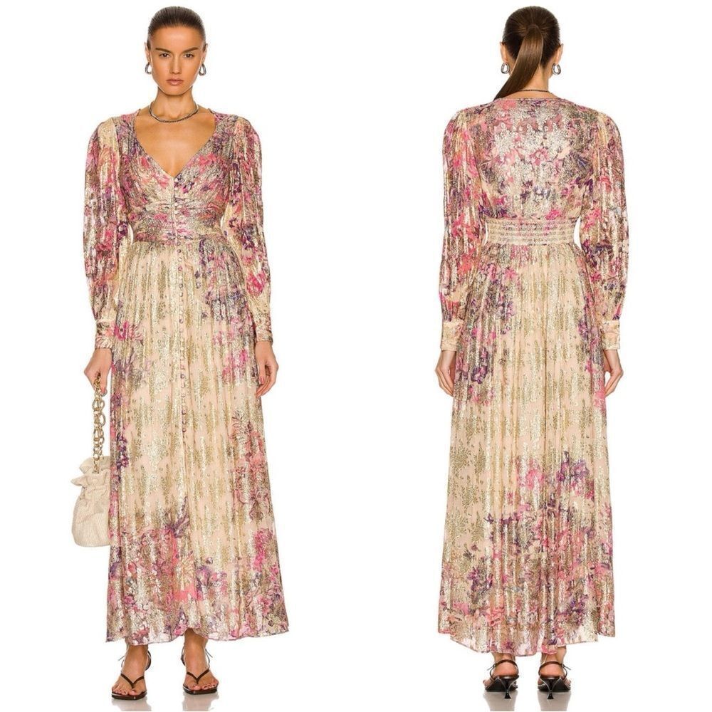 HEMANT AND NANDITA Leah Maxi Dress